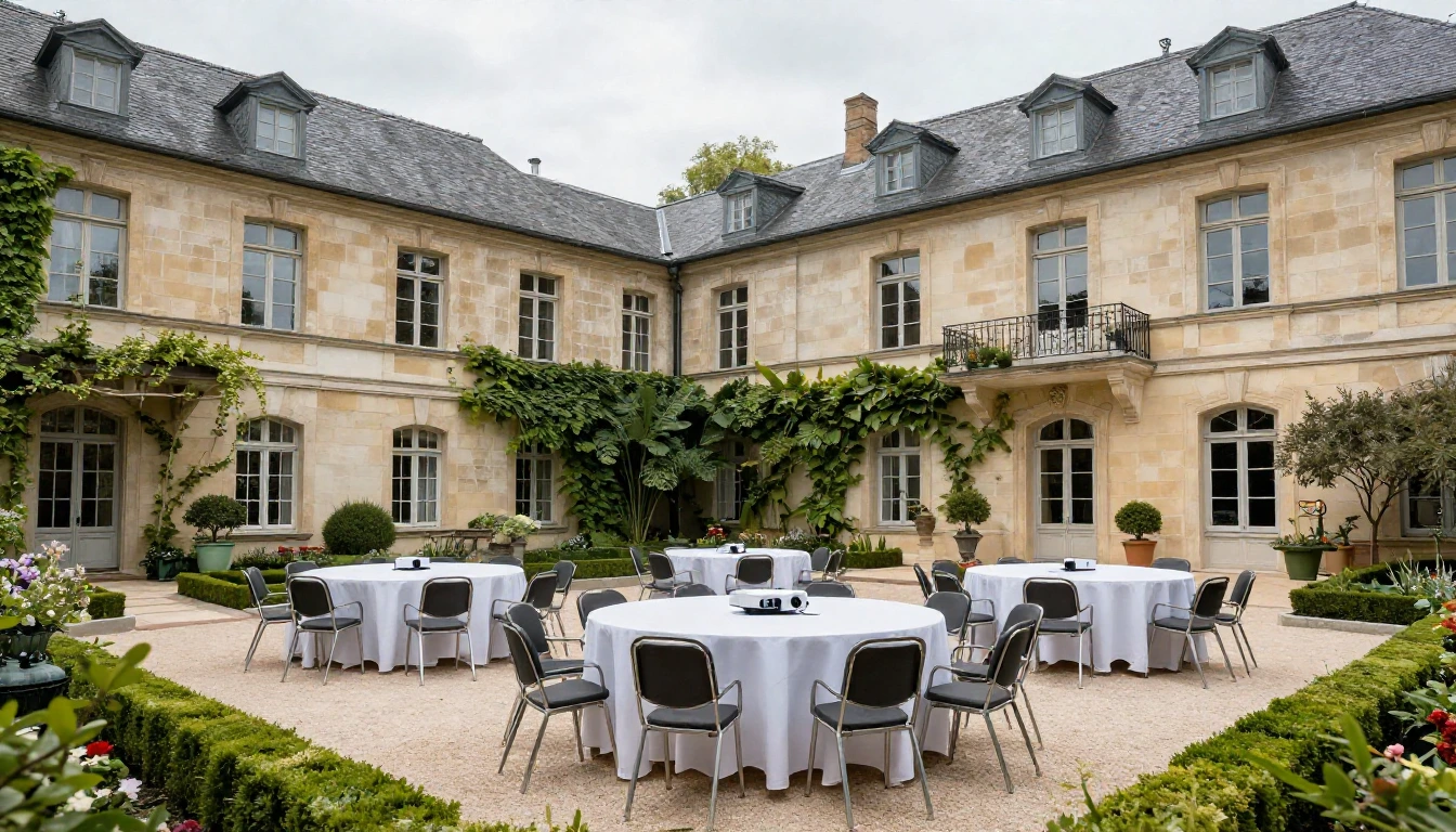 Chateau pour un séminaire